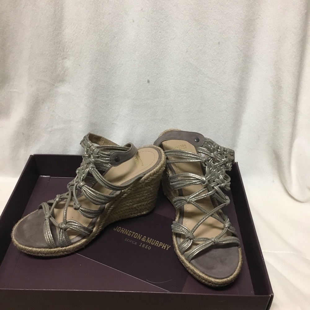 Johnston‎ & Murphy strapy wedges